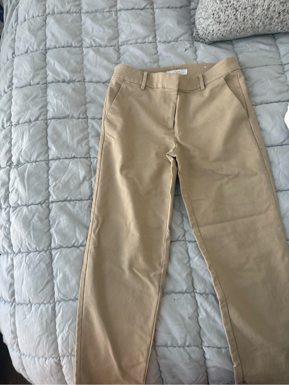 LOFT women's Tan Chino Pants